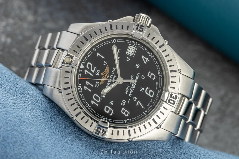 Breitling Colt Oceane steel quartz men's watch A64050 LP: 2840EUR [2205918]