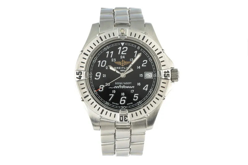 Breitling Colt Oceane steel quartz men's watch A64050 LP: 2840EUR [2205918]