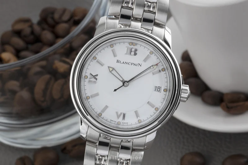 Blancpain Leman steel automatic men's watch 2100-1127-11 [2205908]