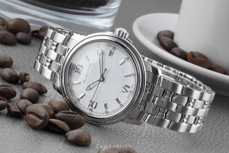 Blancpain Leman steel automatic men's watch 2100-1127-11 [2205908]