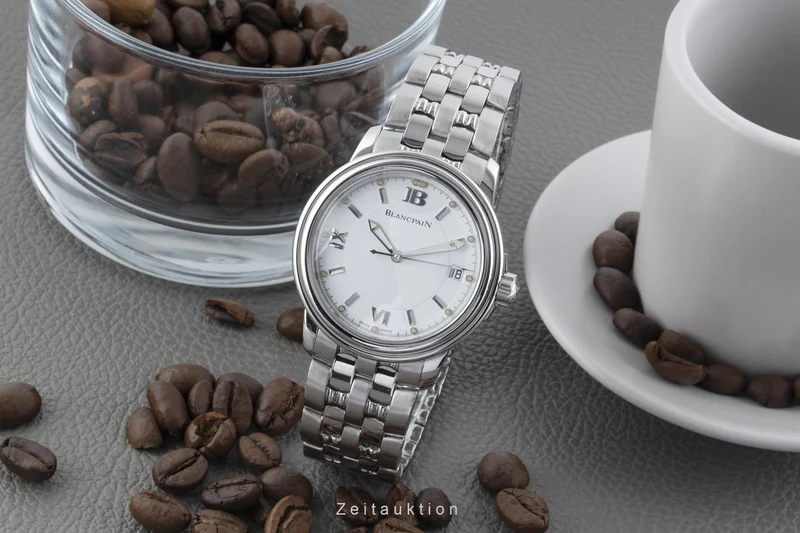 Blancpain Leman steel automatic men's watch 2100-1127-11 [2205908]