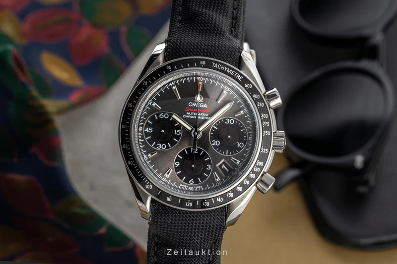 Omega Speedmaster chronograph steel automatic men's watch 323.32.40.40.06.001 [2205874]