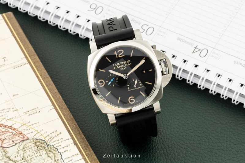 Panerai Luminor GMT steel automatic men's watch PAM01321 LP: 10300EUR [2205870]