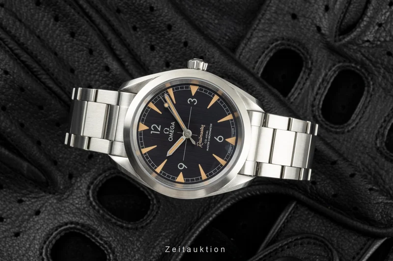 Omega Railmaster steel automatic men's watch 220.10.40.20.01.001 LP: 5400EUR [2205860]