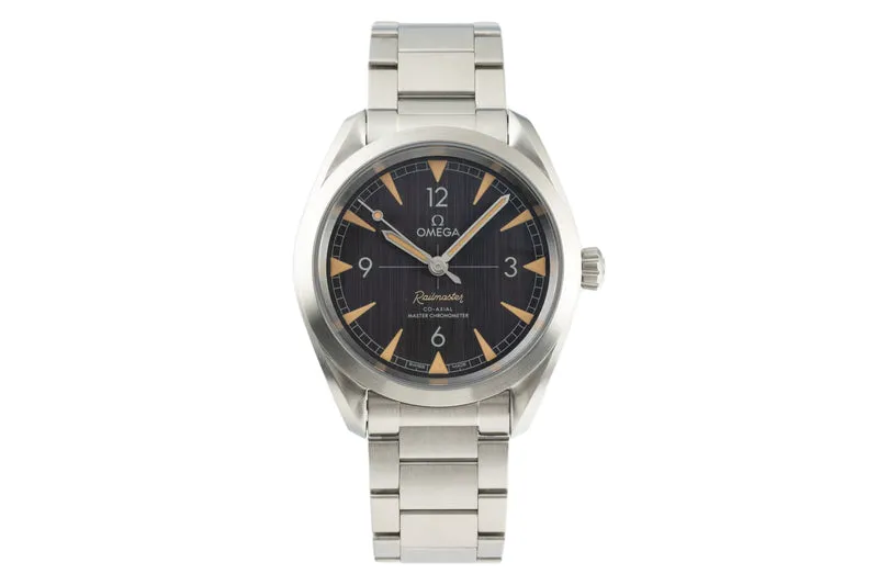 Omega Railmaster steel automatic men's watch 220.10.40.20.01.001 LP: 5400EUR [2205860]