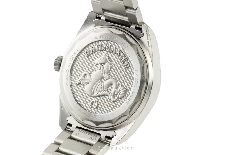 Omega Railmaster steel automatic men's watch 220.10.40.20.01.001 LP: 5400EUR [2205860]