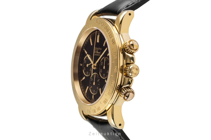 Zenith El Primero chronograph 18 ct gold automatic men's watch 30.0360.400 LP: 19600EUR [2206732]