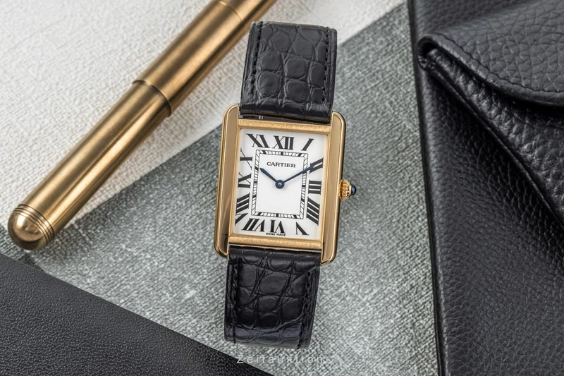 Cartier Tank 18 ct gold quartz unisex W5200004, 3167 [2206728]