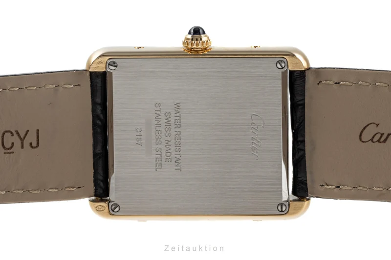 Cartier Tank 18 ct gold quartz unisex W5200004, 3167 [2206728]