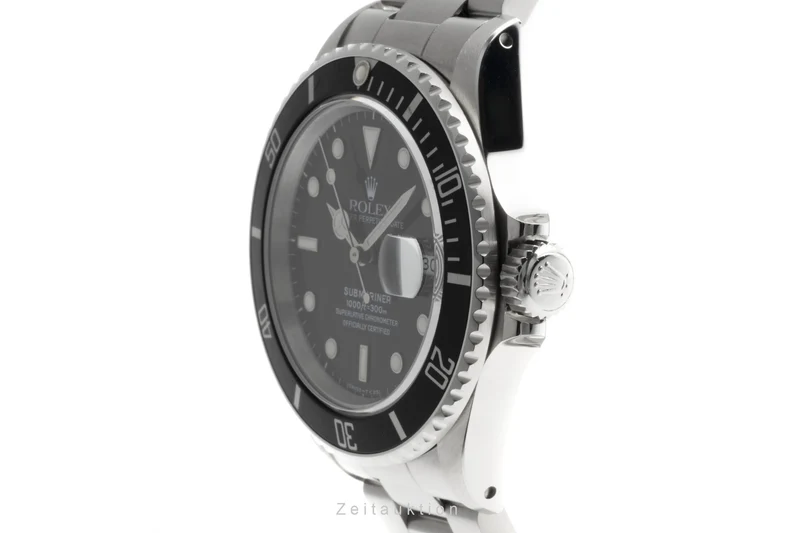 Rolex Submariner steel automatic men's watch 168000 [2206723]