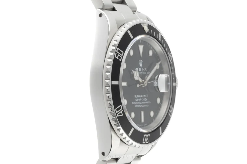 Rolex Submariner steel automatic men's watch 168000 [2206723]