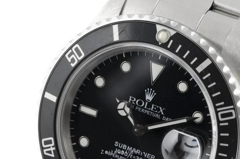 Rolex Submariner steel automatic men's watch 168000 [2206723]