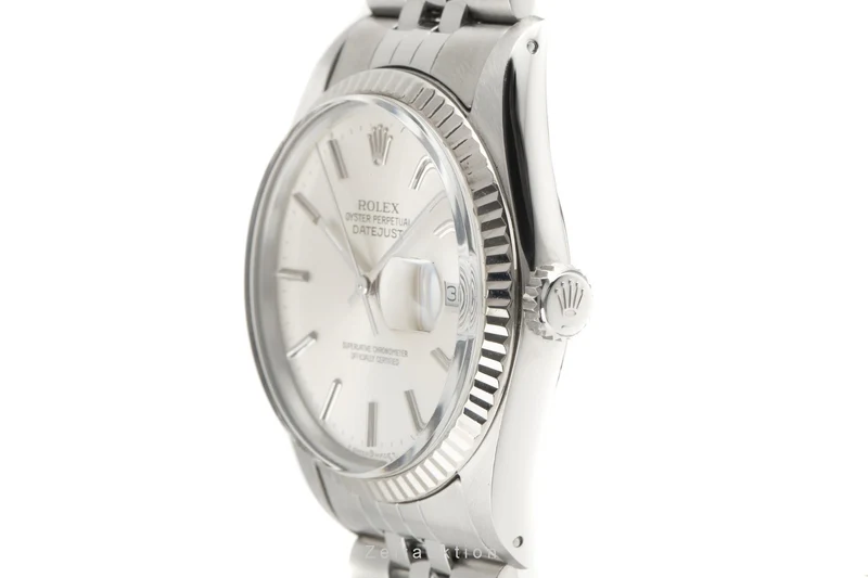 Rolex Datejust steel / white gold automatic men's watch 16014 [2206716]