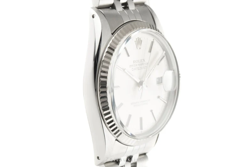 Rolex Datejust steel / white gold automatic men's watch 16014 [2206716]