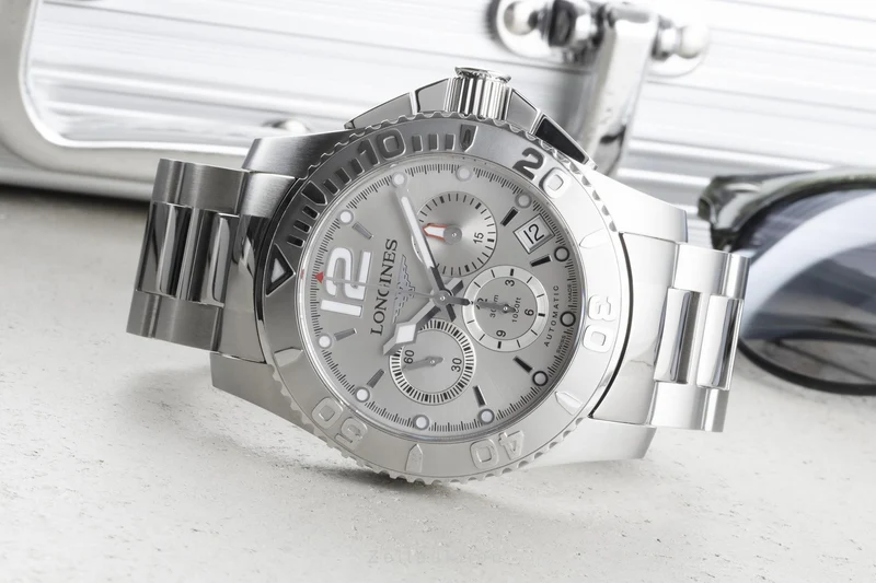 Longines Hydro Conquest chronograph steel automatic men's watch L3.665.4 [2206711]