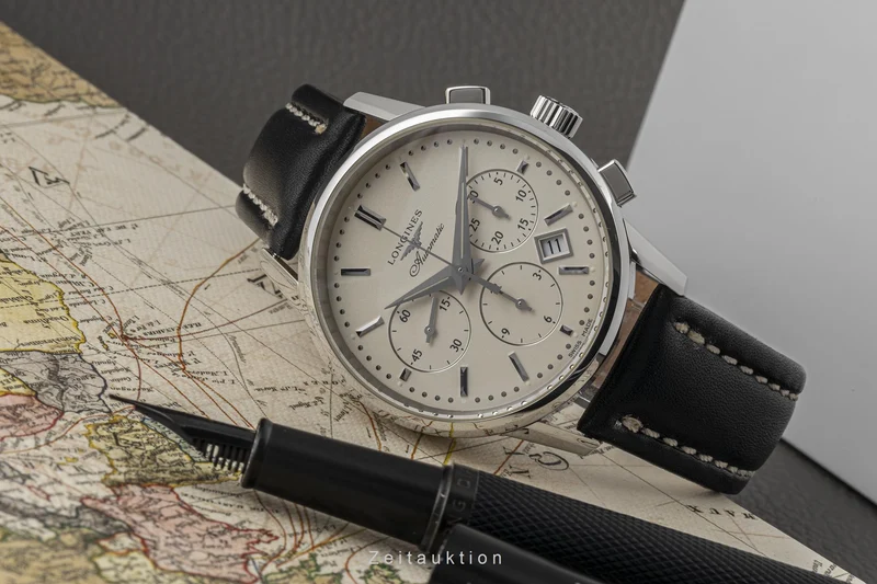 Longines Column-Wheel chronograph steel automatic men's watch L2.749.4 [2206693]