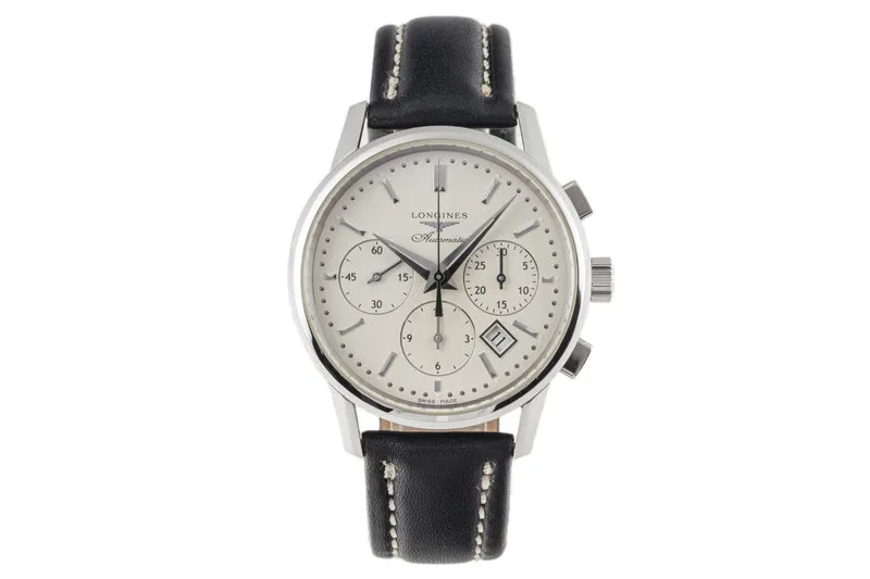 Longines Column-Wheel chronograph steel automatic men's watch L2.749.4 [2206693]