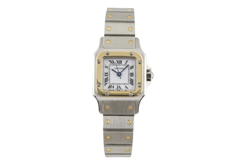 Cartier Santos steel / gold automatic women's watch 0902 [2206683]