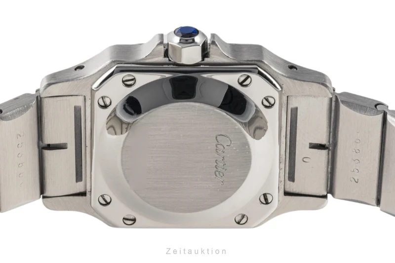 Cartier Santos steel / gold automatic women's watch 0902 [2206683]