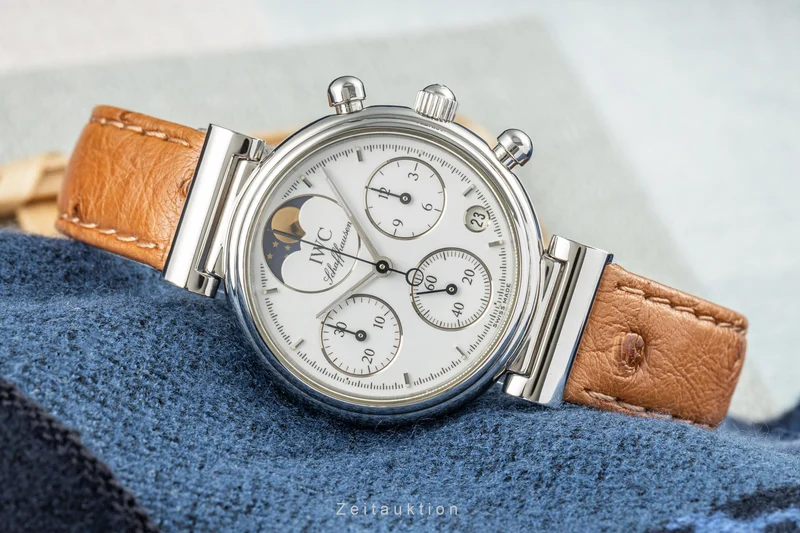 IWC Da Vinci chronograph steel quartz women's watch 3735 LP: 9100EUR [2205808]