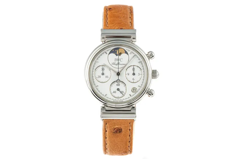IWC Da Vinci chronograph steel quartz women's watch 3735 LP: 9100EUR [2205808]