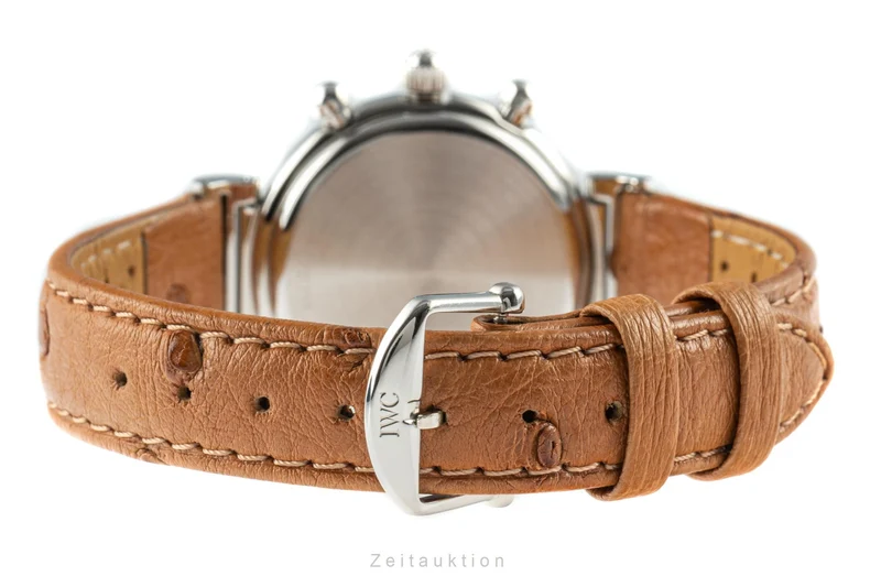 IWC Da Vinci chronograph steel quartz women's watch 3735 LP: 9100EUR [2205808]