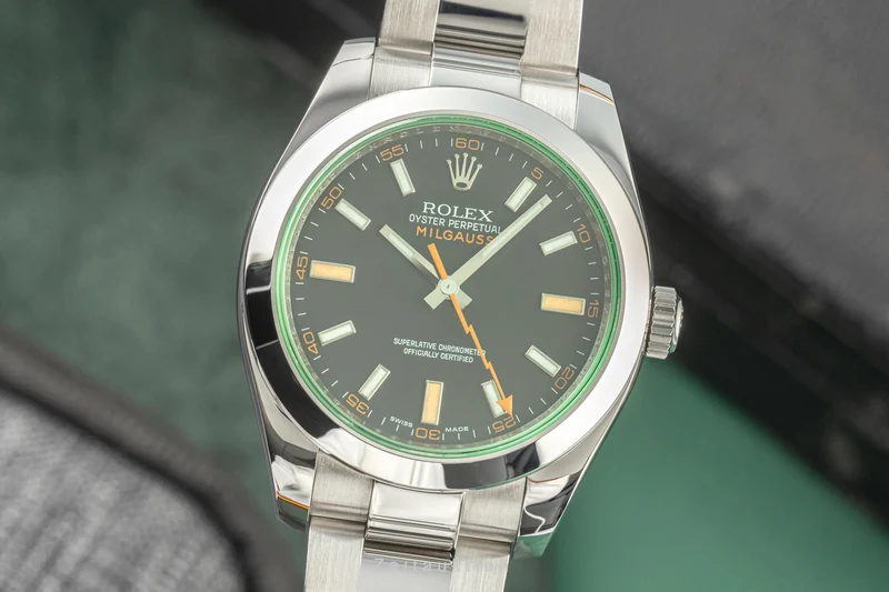 Rolex Milgauss steel automatic men's watch 116400 [2205759]
