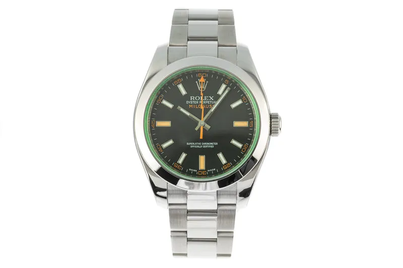 Rolex Milgauss steel automatic men's watch 116400 [2205759]