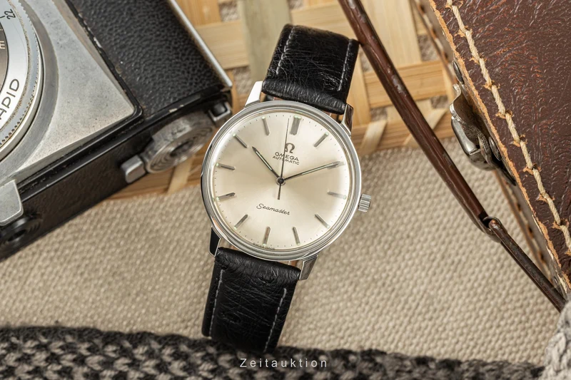 Omega Seamaster steel automatic men's watch 165.001 Vintage [2205757]
