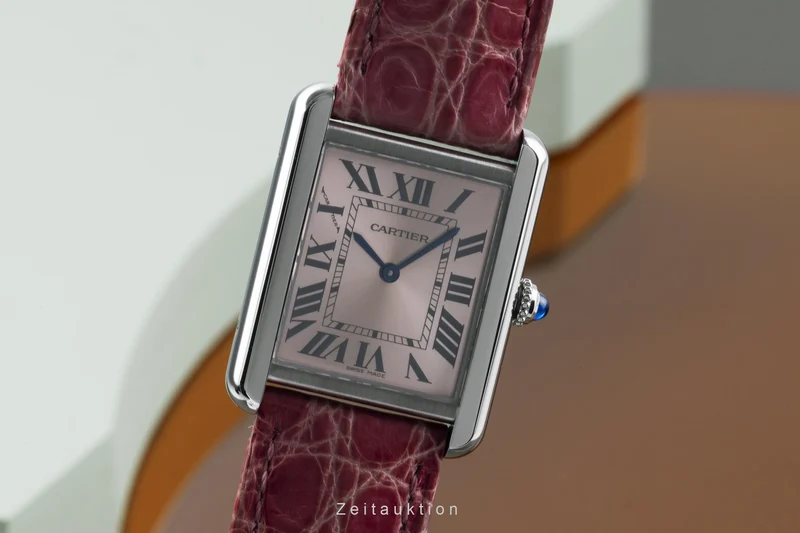 Cartier Tank steel quartz women's watch 3170 [2205742]