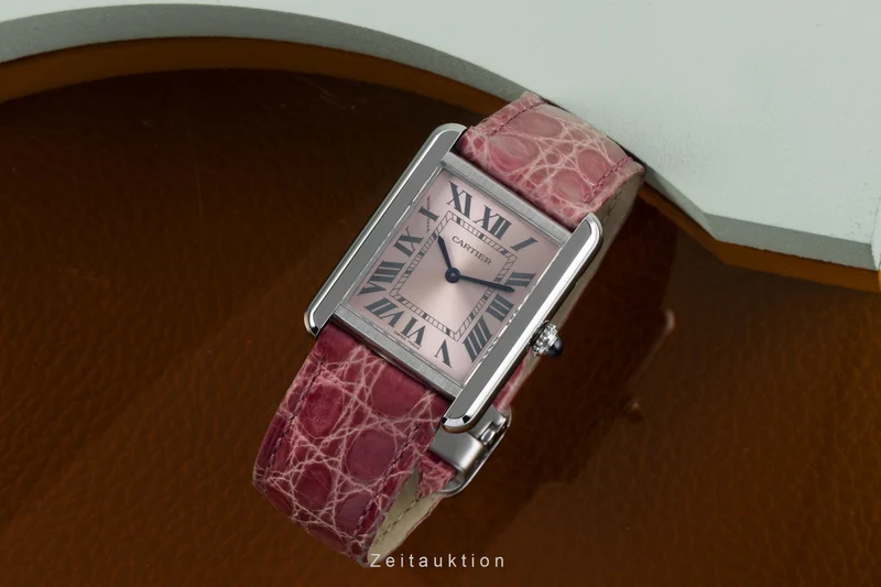 Cartier Tank steel quartz women's watch 3170 [2205742]