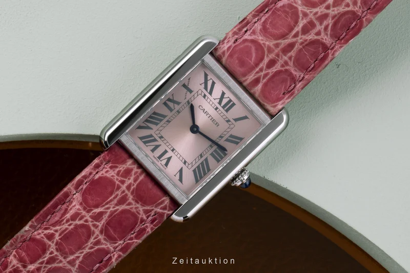 Cartier Tank steel quartz women's watch 3170 [2205742]