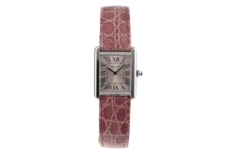 Cartier Tank steel quartz women's watch 3170 [2205742]