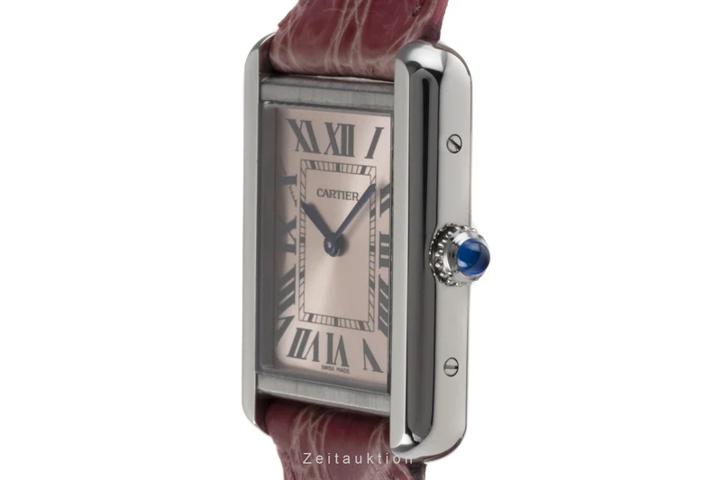 Cartier Tank steel quartz women's watch 3170 [2205742]