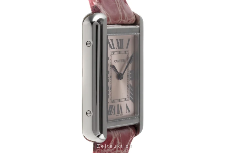Cartier Tank steel quartz women's watch 3170 [2205742]