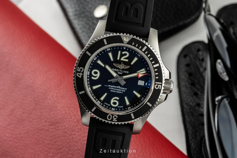 Breitling Superocean steel automatic men's watch A17366 [2205727]