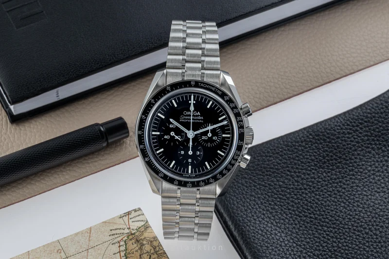 Omega Speedmaster Moonwatch chronograph steel manual winding men's watch 310.30.42.50.01.002 LP: 8000EUR [2205723]