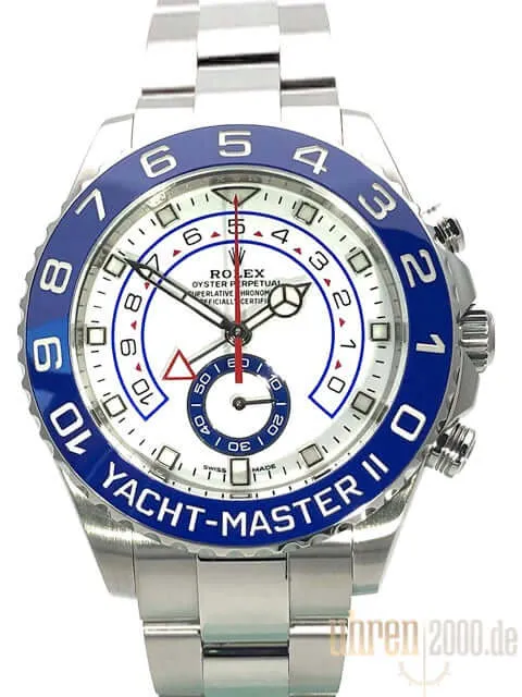 Rolex Yacht-Master II 116680 Edelstahl LC100 aus 2017