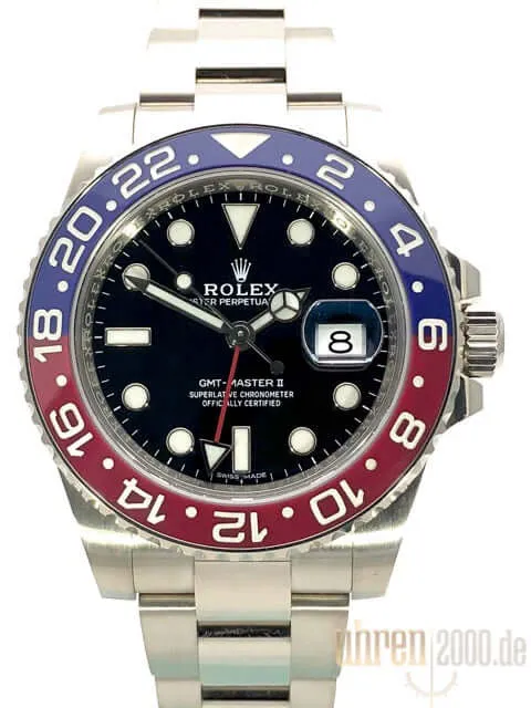 Rolex GMT Master II Weißgold 116719BLRO ungetragen aus 2018 LC100