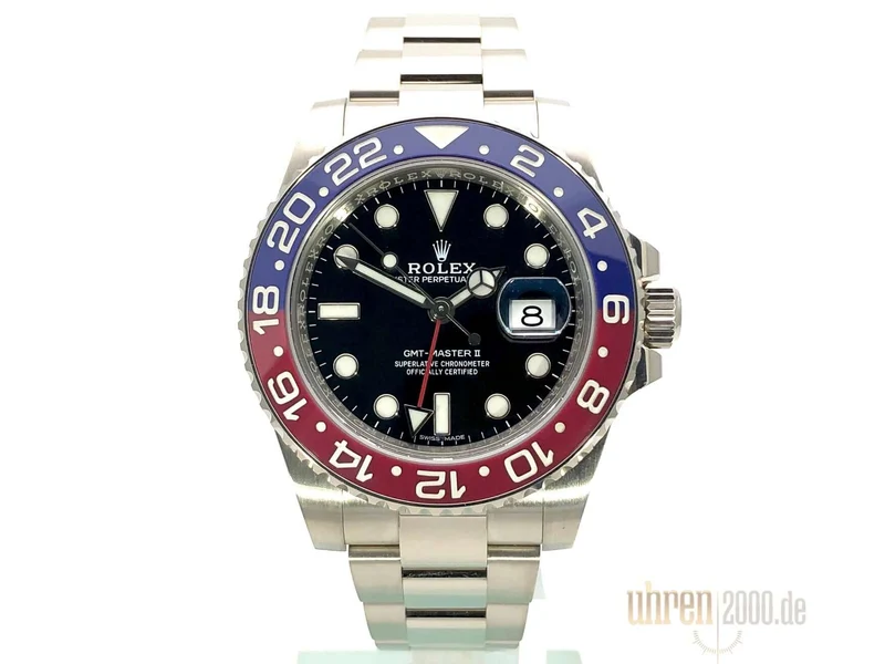 Rolex GMT Master II Weißgold 116719BLRO ungetragen aus 2018 LC100