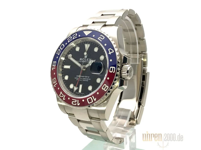 Rolex GMT Master II Weißgold 116719BLRO ungetragen aus 2018 LC100