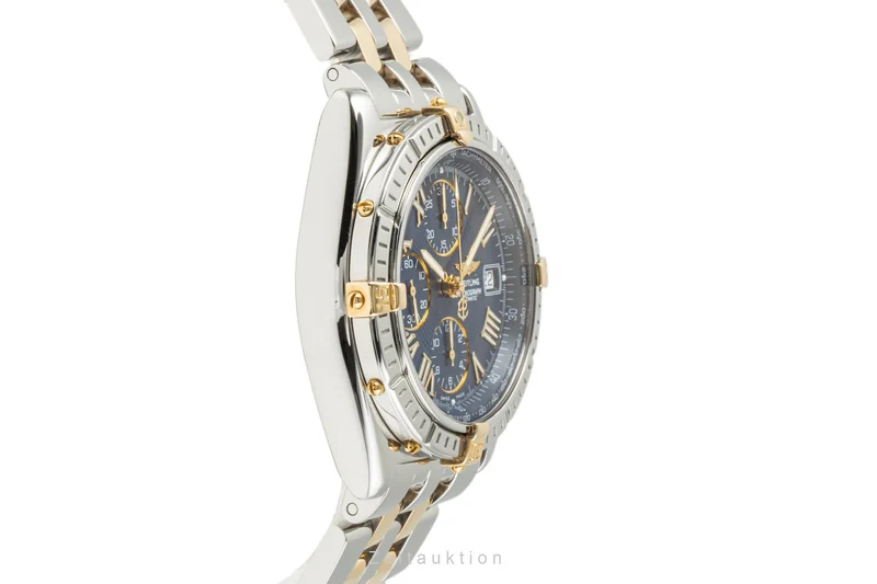 Breitling Crosswind chronograph steel / gold automatic men's watch B13055 LP: 9650EUR [2206662]