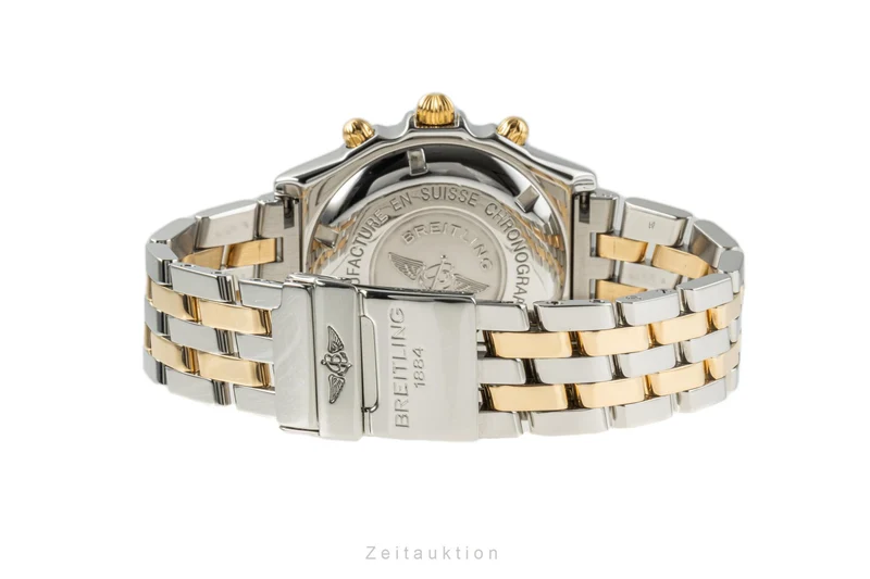 Breitling Crosswind chronograph steel / gold automatic men's watch B13055 LP: 9650EUR [2206662]