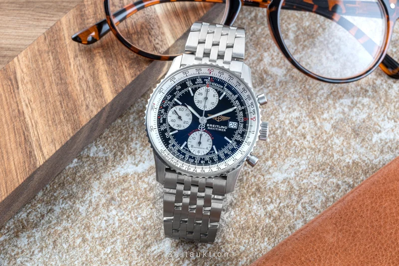 Breitling Navitimer chronograph steel automatic men's watch A13330 LP: 8850EUR [2206631]