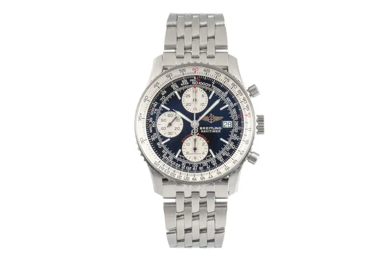 Breitling Navitimer chronograph steel automatic men's watch A13330 LP: 8850EUR [2206631]