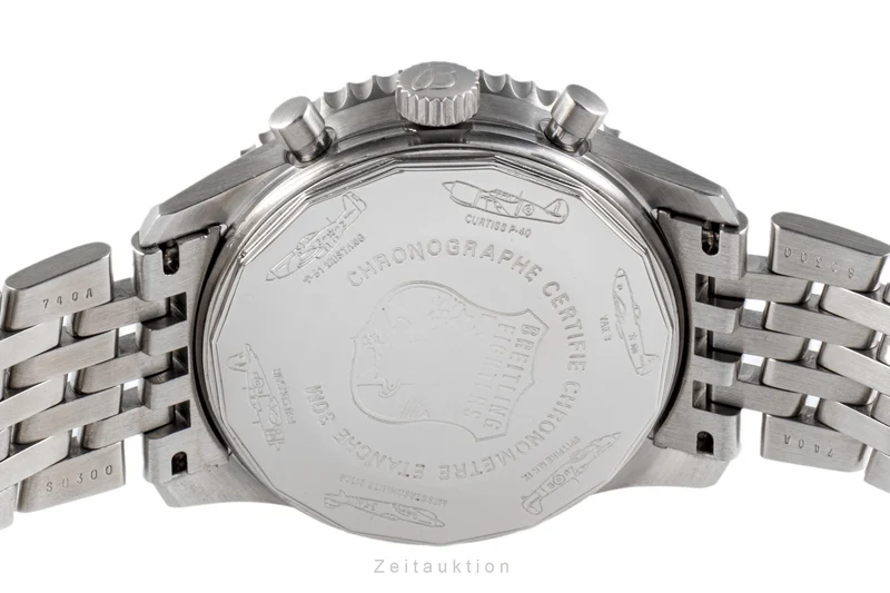 Breitling Navitimer chronograph steel automatic men's watch A13330 LP: 8850EUR [2206631]