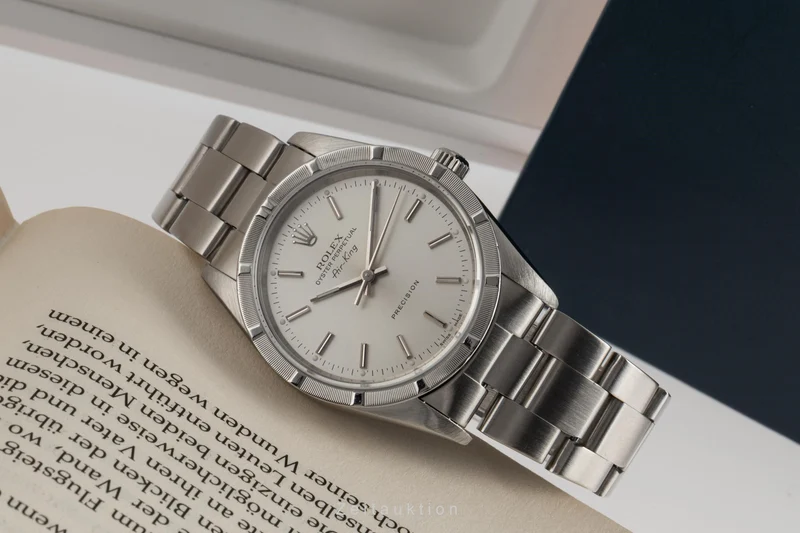 Rolex Air King steel automatic men's watch 14010 [2206618]