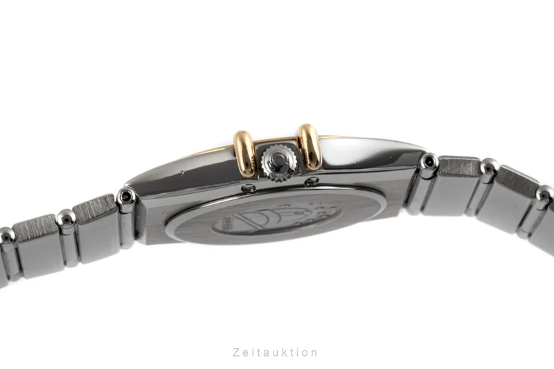 Omega Constellation steel / gold quartz women's watch 795.1076 LP: 3000EUR [2206615]