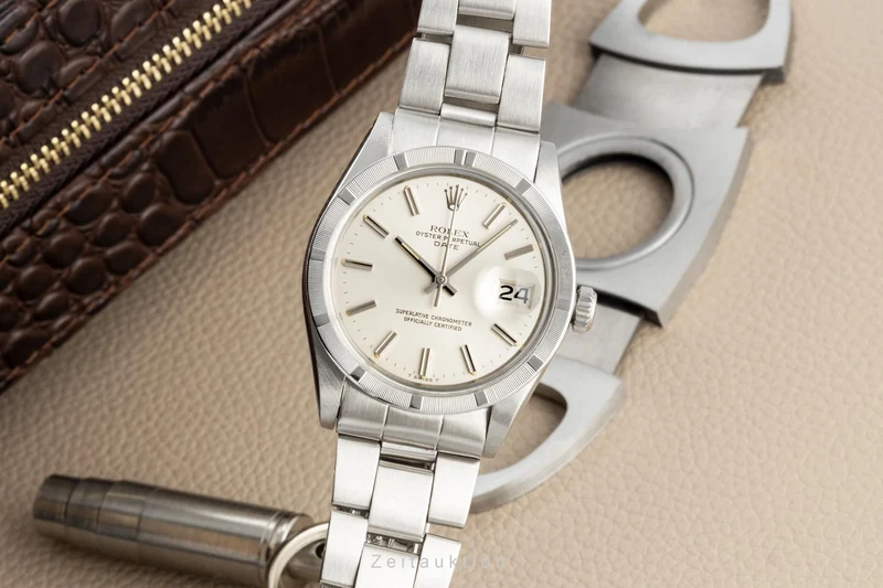 Rolex Date steel automatic men's watch 1501 Vintage [2206586]