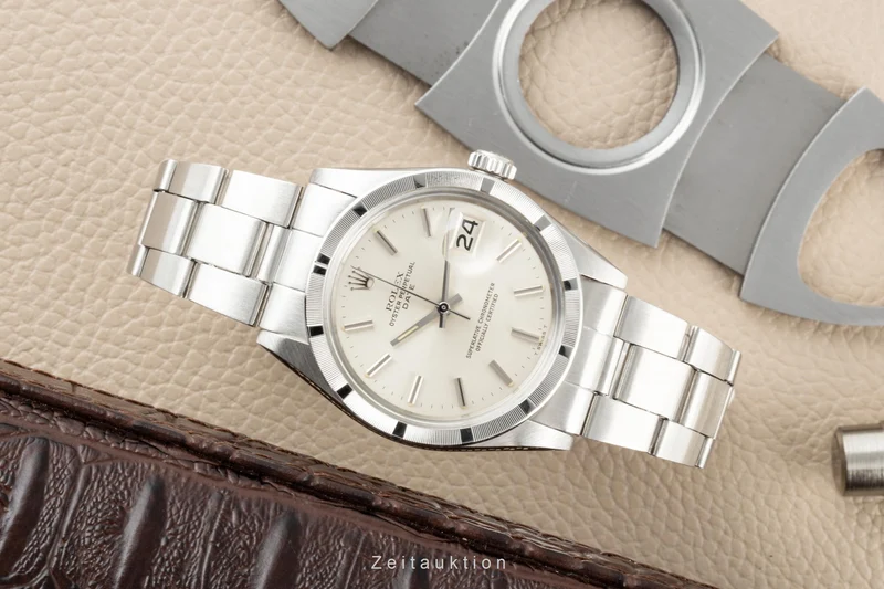 Rolex Date steel automatic men's watch 1501 Vintage [2206586]